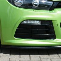 Black Gloss Front Bumper Spoiler Skirt Valance For Vw Scirocco R