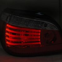 SMOKE LED SEQ TAILLIGHTS FOR BMW E60 03 07 In Taillights Buy Best