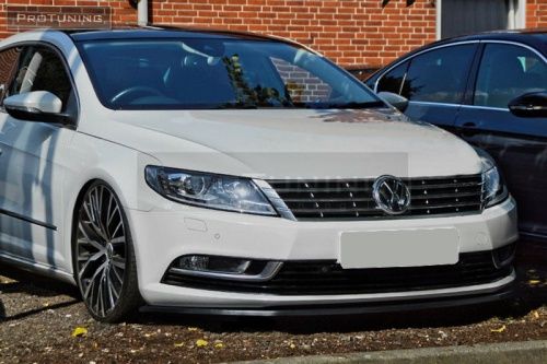 Performance Front Bumper Spoiler For VW Passat CC Facelift In Lips Splitters Skirts