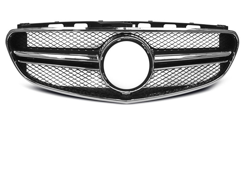 Front Black Chrome Grill For MERCEDES W212 13-16 E63 Sport STYLE in Grills  - buy best tuning parts in  store