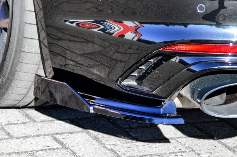 F5 R5800 Rear Performance Rear Bumper Side Flaps / Splitters For Audi RS5 F5 B9 17-20 ...
