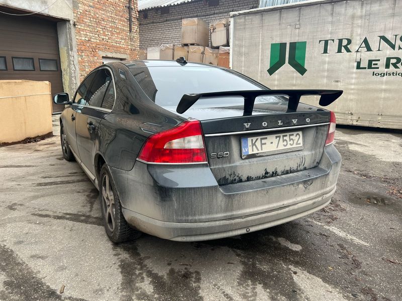 R Design STW Rear Trunk Spoiler Wing For Volvo S80 MK2 06 16 In 