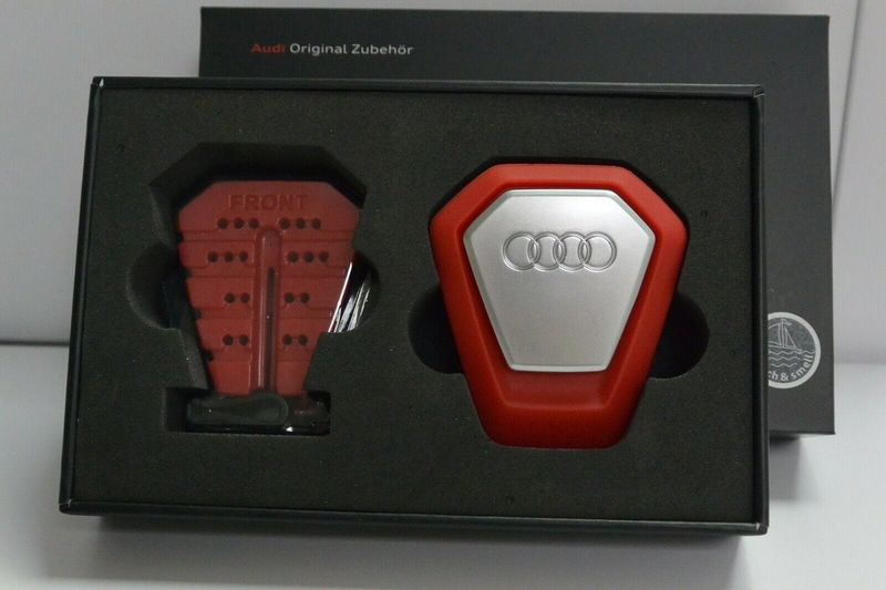 Genuine Audi Singleframe Fragrance starterpack + Cartridge RED in