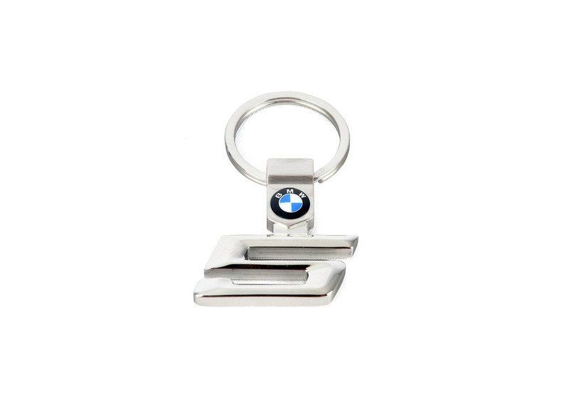 NEW GENUINE BMW 5 SERIES CHROME KEY RING FOB 80272454651 in Keyrings ...