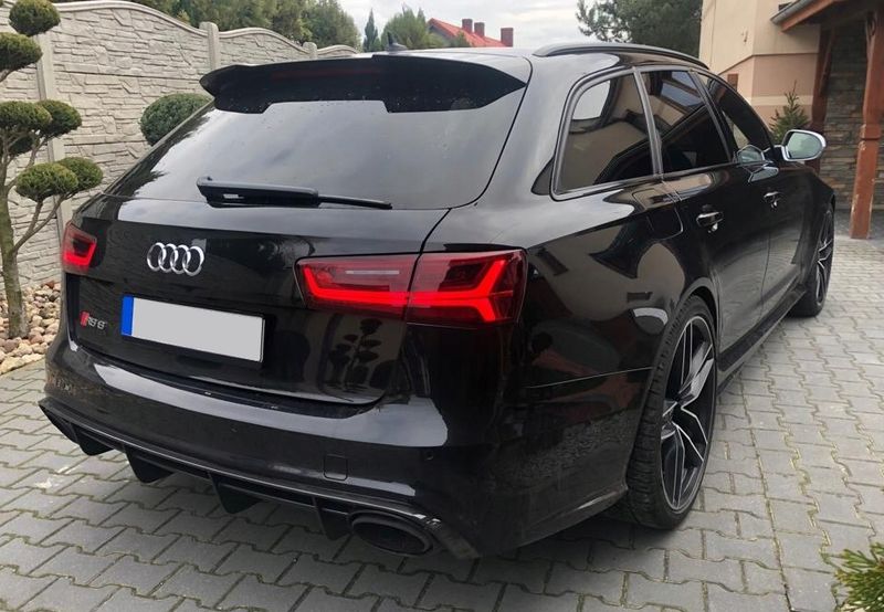 Black ABS Audi A6 C7 RS6 Diffuser 2012 2013 2014 2015 at best price in Surat