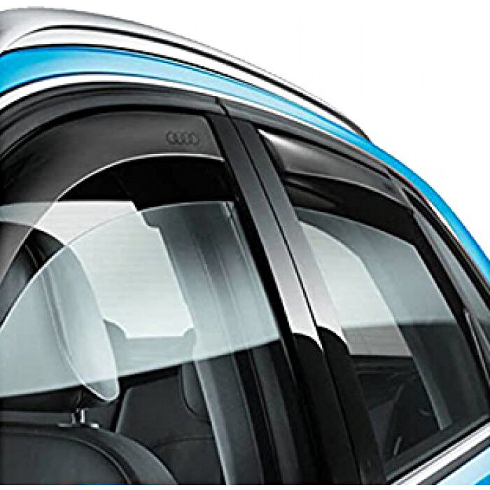 thumbnail image 2 of Edgevisors Wind Deflectors For Audi A4 B6/B7 Avant Estate (2000-2009) – 4pc Kit, Light Tint 2 of 5