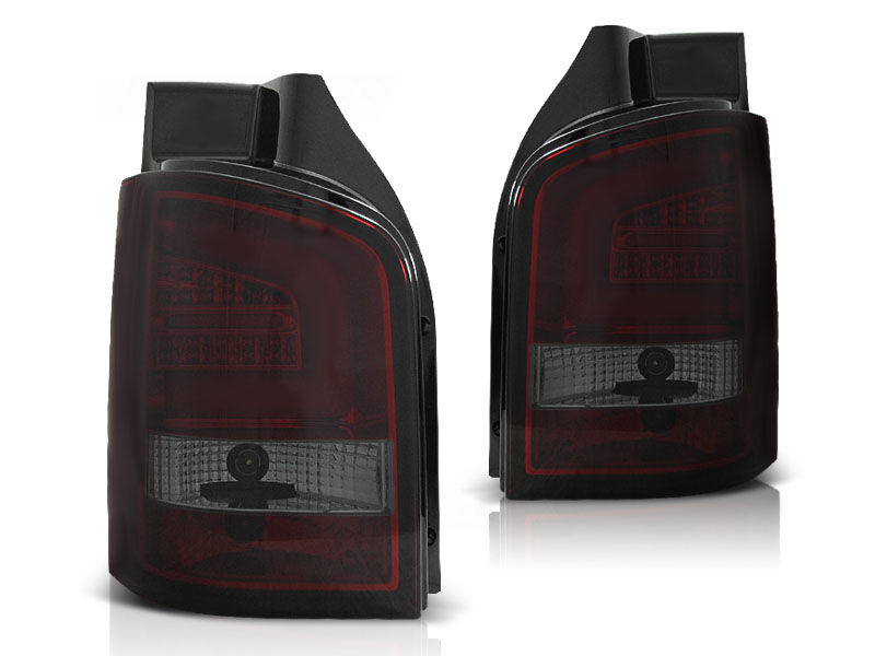 LED BAR TAIL LIGHTS RED SMOKE fits VW T5 04.10-15 in Taillights - buy ...