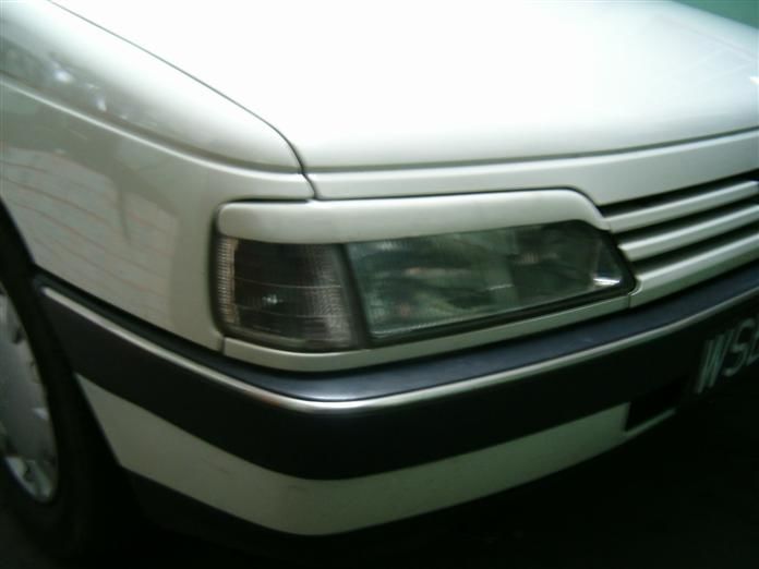 Eyebrows for Peugeot 405 in Front Eyebrows - buy best tuning parts in   store