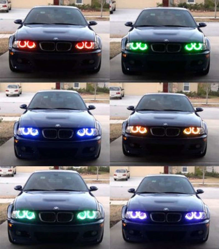 Not fashionable reliability Omitted LED RGB Multi color Angel eyes For BMW E36, E46, E39, E38 in Angel Eyes -  buy best tuning parts in ProTuning.com store
