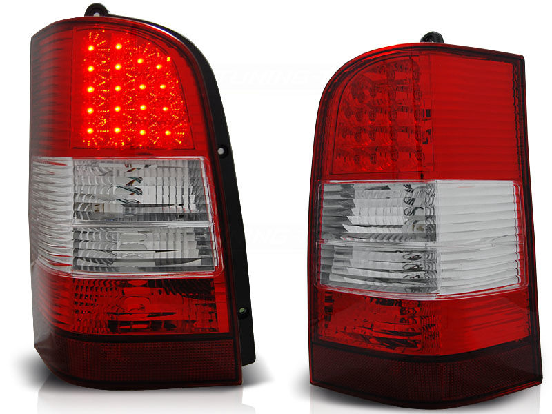 LED taillights Red and White for Mercedes Vito W638 96-03 in Taillights -  buy best tuning parts in  store