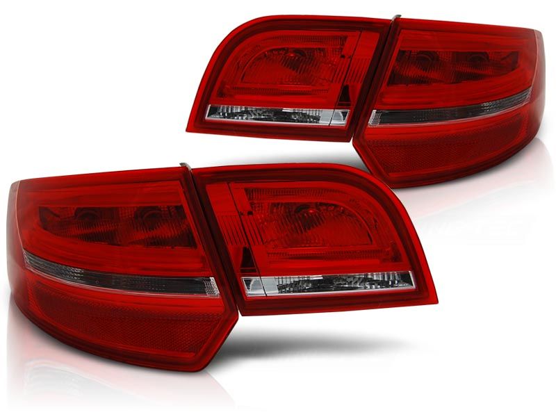medeleerling Geestig vonk LED TAIL LIGHTS RED WHITE fits AUDI A3 8P 04-08 SPORTBACK in Taillights -  buy best tuning parts in ProTuning.com store