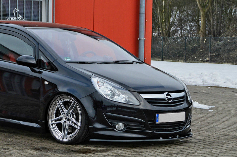 Front Bumper spoiler / skirt / valance For Opel Corsa D GSI +
