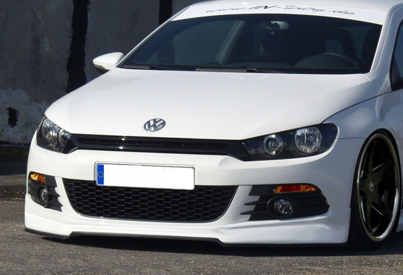 Front Bumper spoiler / skirt / valance For VW Scirocco 3 2008-2014 in Lips  / Splitters / Skirts - buy best tuning parts in  store