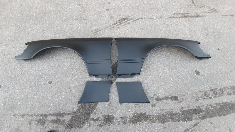 W124 E500 Front Bumper Body kit For Wide front fenders 