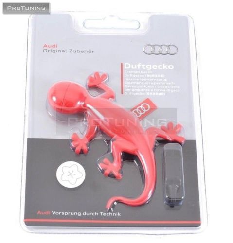 Red Gecko Air Freshener Scent Flowers Fragrance Genuine New in Car