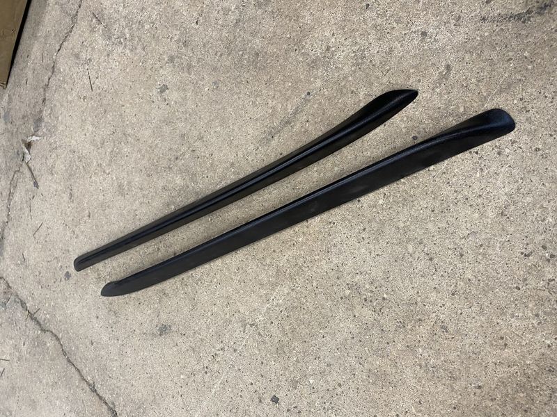 X6 F16 / X6M F86 Performance Rear Window fins / fin set ABS MATT in ...