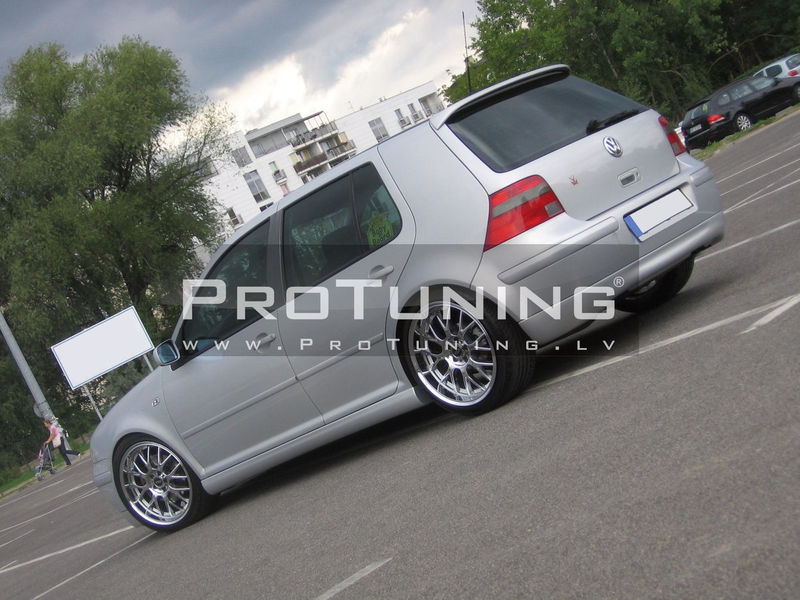 GTI 25th Anniversary Look Side skirts addons/ Sill covers For VW