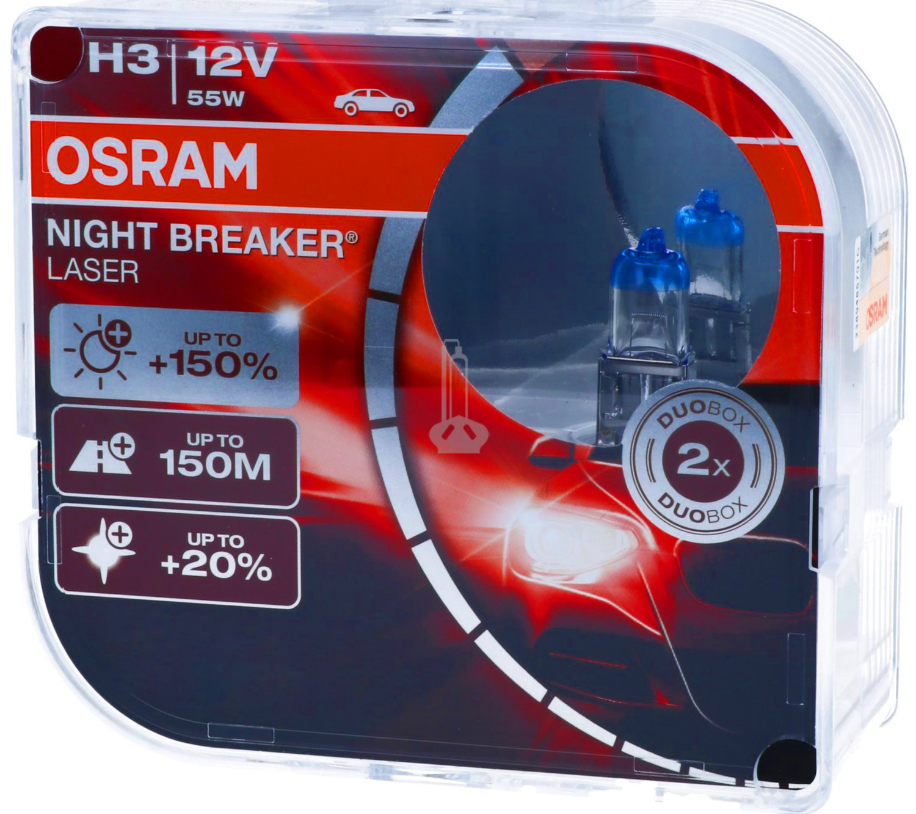 Лампы osram h7 night breaker laser 150