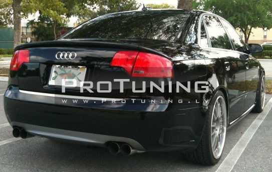 Becquet/aileron Pour Audi A4/S4 B6 Berline (2000-2004) - En Polyuréthane (PU), Prêt à Peindre - Montage Sans Perçage