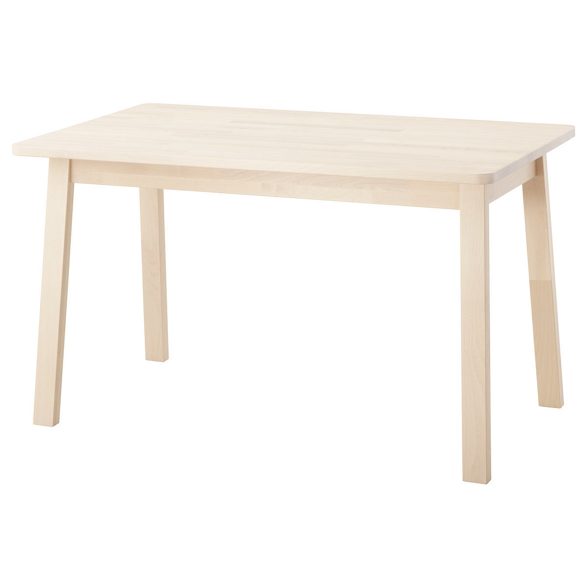 IKEA NORRÅKER table 125x74 cm birch