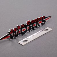thumbnail image 2 of Carbon Fibre Badge Covers For Mini Cooper S R53 – Front And Rear Emblem Set 2 of 6