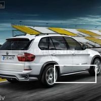 For BMW X5 E70 07-13 Sideskirts diffusers AERO look Performance 