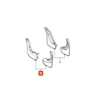 NEW GENUINE FORD KA 2008-2017 FRONT WHEELS MUD FLAPS SET KIT 1543894 in ...