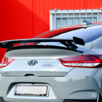 Performance Boot Lid Spoiler For Hyundai I30N Fastback 16-20 in ...
