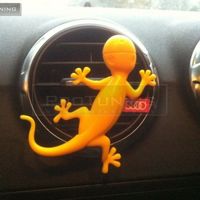 Genuine AUDI Interior Air Freshener Gecko Black Fragrance - Spicy  000087009D