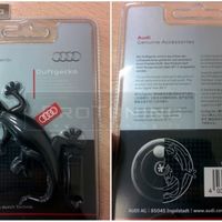 Désodorisant d'air Gecko avec drapeau allemand noir Woody - Pièces  d'origine Audi 000087009F