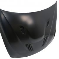 Hood Bonnet with Front Fenders Black Chrome suitable for BMW 3 Series ...