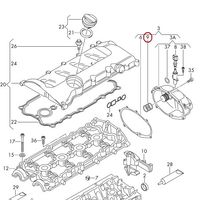 New Genuine Audi A A A A Tt Camshaft Adjuster Housing Seal Set