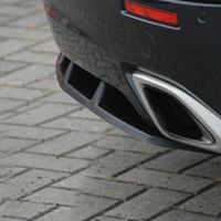 Performance Rear Bumper diffuser addon with ribs / fins For Opel ...