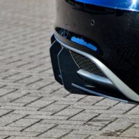 Performance Rear Bumper diffuser addon with ribs / fins For Audi A5 B8 ...