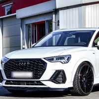 Front Bumper Lower Spoiler Valance Trim For Audi SQ3 / Q3 S-Line 2019-2023 – Black