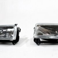 SCHEINWERFER SET MIT Blinker für VW T4 90-03 links rechts in Schwarz H4