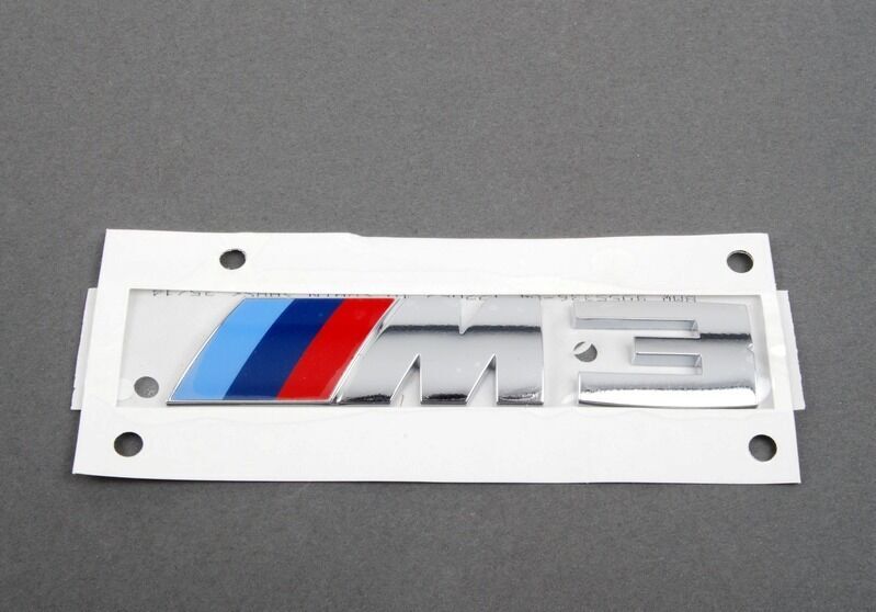 BMW NEW GENUINE F30 F31 3 SERIES M3 LABEL STICKER BADGE EMBLEM ...