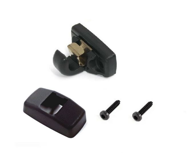 NEW GENUINE VOLKSWAGEN VW AMAROK CADDY GOLF SUN VISOR CLIP TITANIUM