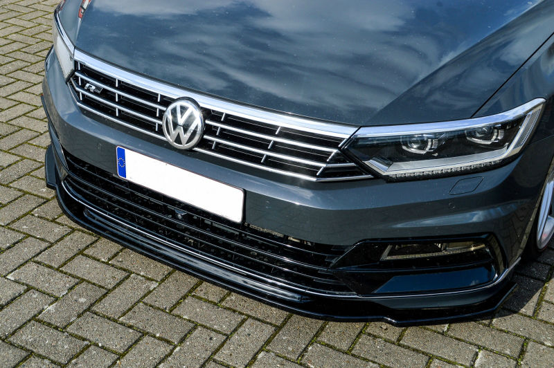 Front Bumper spoiler / skirt / valance For VW Passat 3G B8 R-Line ...