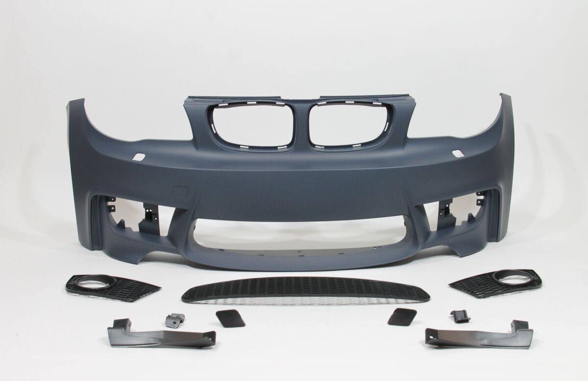 M1 Look Front bumper For BMW 1 ser 04-13 with Washer in Bumper - buy ...