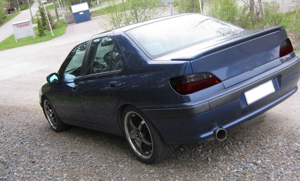 Rear trunk spoiler For Peugeot 406 1995-2005 in Spoilers - buy best ...