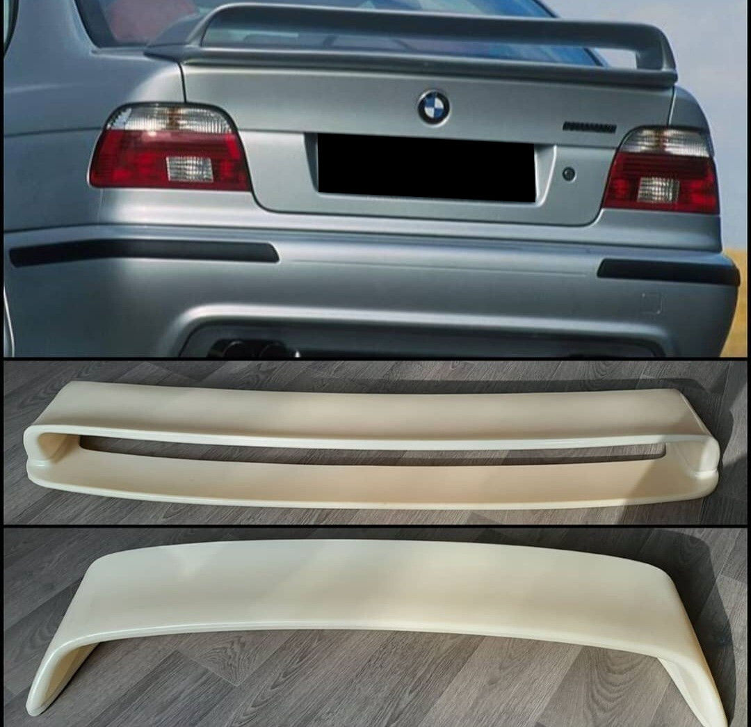 Aerodynamic Low Kick Rear trunk Spoiler wing for BMW E39 from ABS in ...