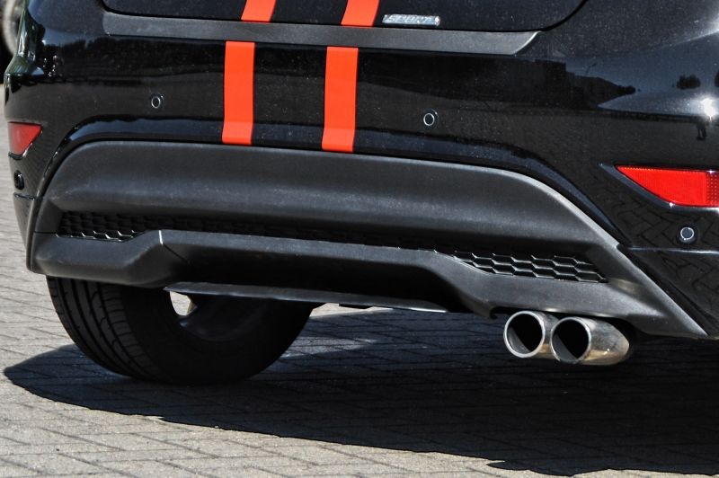 Performance Rear Bumper diffuser addon / Spoiler For Ford Fiesta Sport