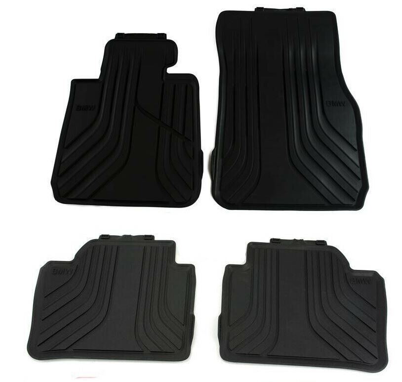 MOTOS Rubber Floor Mats For BMW 3 Series F30 2011-2018 Improve Your Travel Comfort With The Black Non-Slip Car Mat 3D - All Weather Car Mat For Car, Dirt Protection - View #2