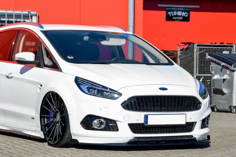 Performance Front Bumper spoiler / skirt / valance with Wing For Ford S ...