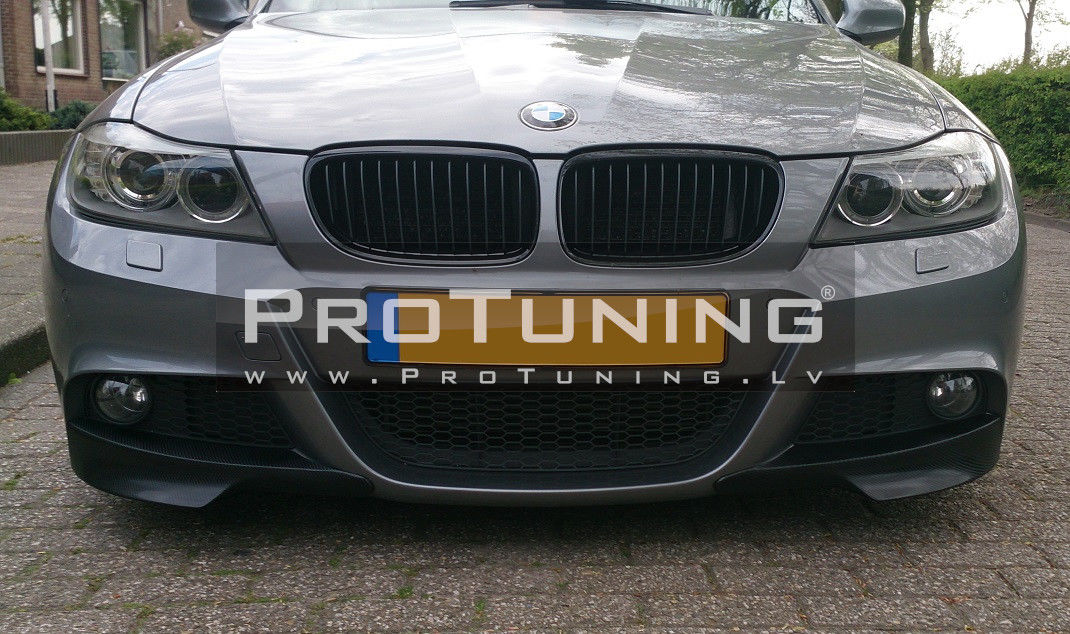 BMW E90 E91 08-11 M-Sport splitters / Elerons / Flaps for front bumper in Flaps / Elerons buy best tuning parts in ProTuning.com store