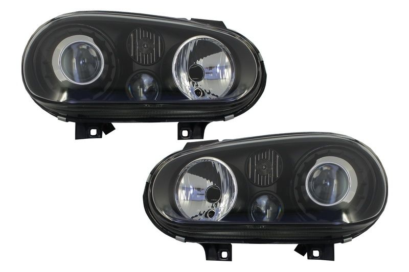 R32 Black Headlights for VW Golf IV MK4 in Headlights buy best tuning parts in store