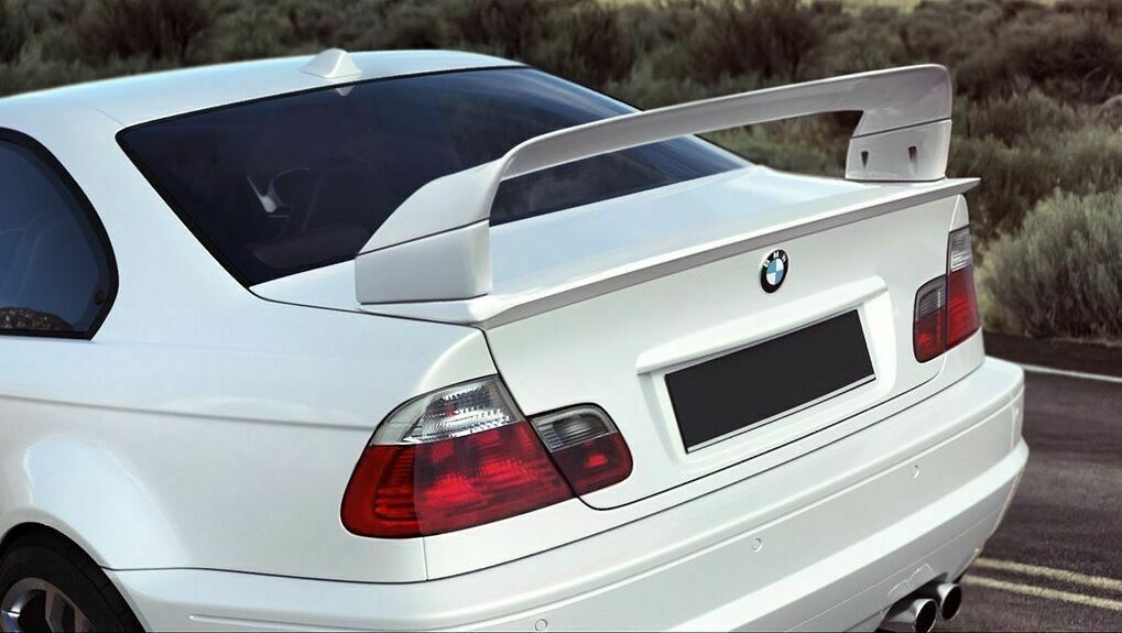 LTW GT High Kick Rear trunk Spoiler wing for BMW E46 Coupe/ Cabrio + M3