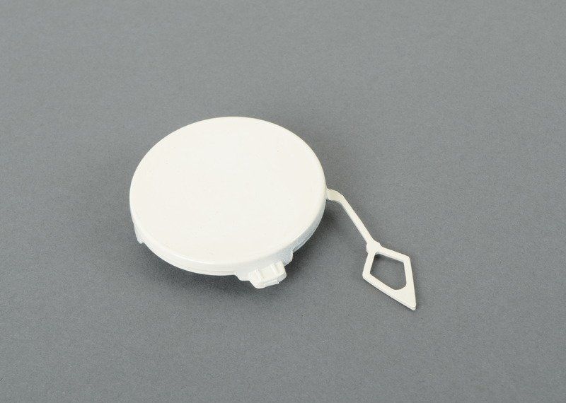 NEW GENUINE VW BEETLE 1119 FRONT BUMPER TOW HOOK COVER CAP PRIMED 5C5807241AGRU in Bumpers