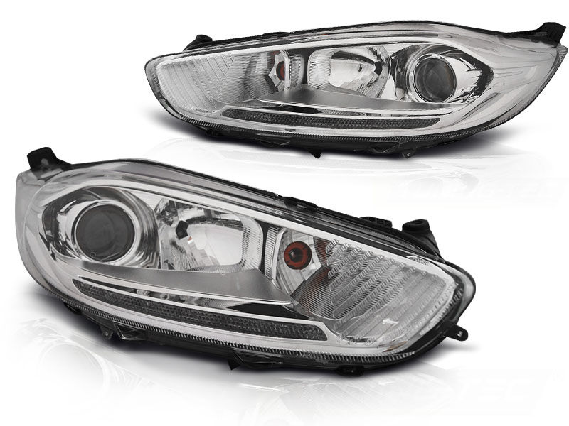 FORD FIESTA MK7 1316 LED DRL CHROME in Headlights buy best tuning